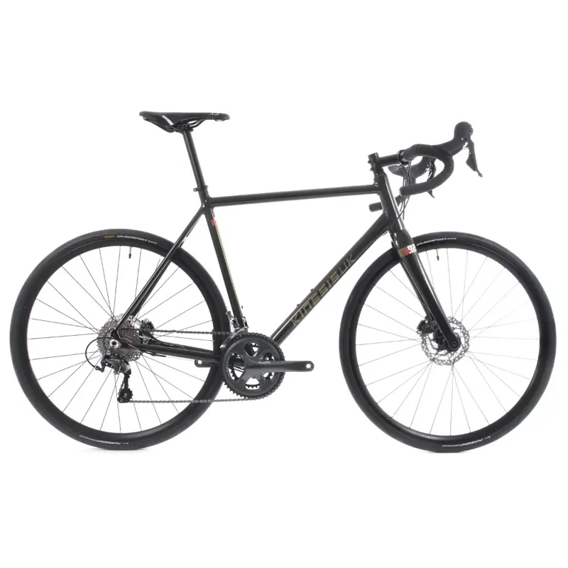 Kinesis UK R2 2024 Gravel Road Bike - Black/Gold